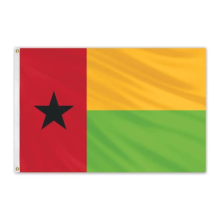 Guinea Bissau Outdoor Nylon Flag 2'x3'